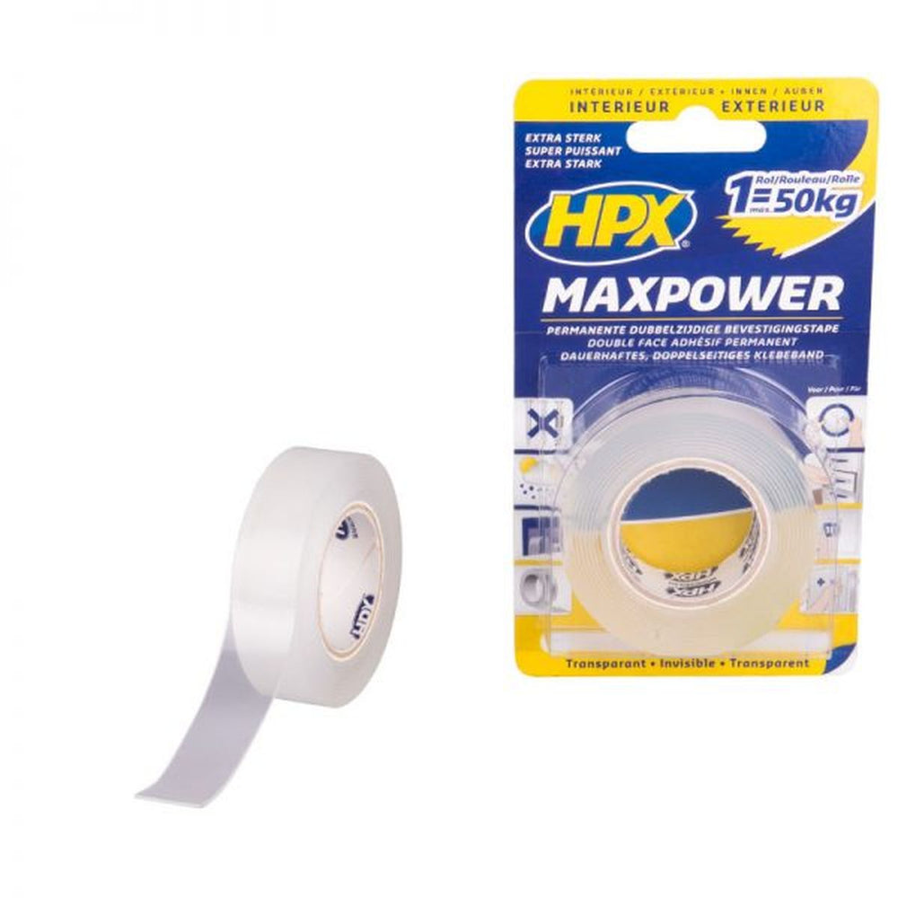 Cintas adhesivas transparentes Hpx Max Power nuevo — Nuevo