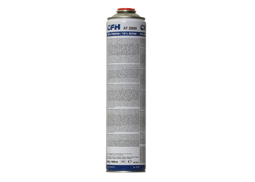 Botella de gas Cfh AT2000 - Contenido, 330 gramos, 600 ml nuevo — Nuevo