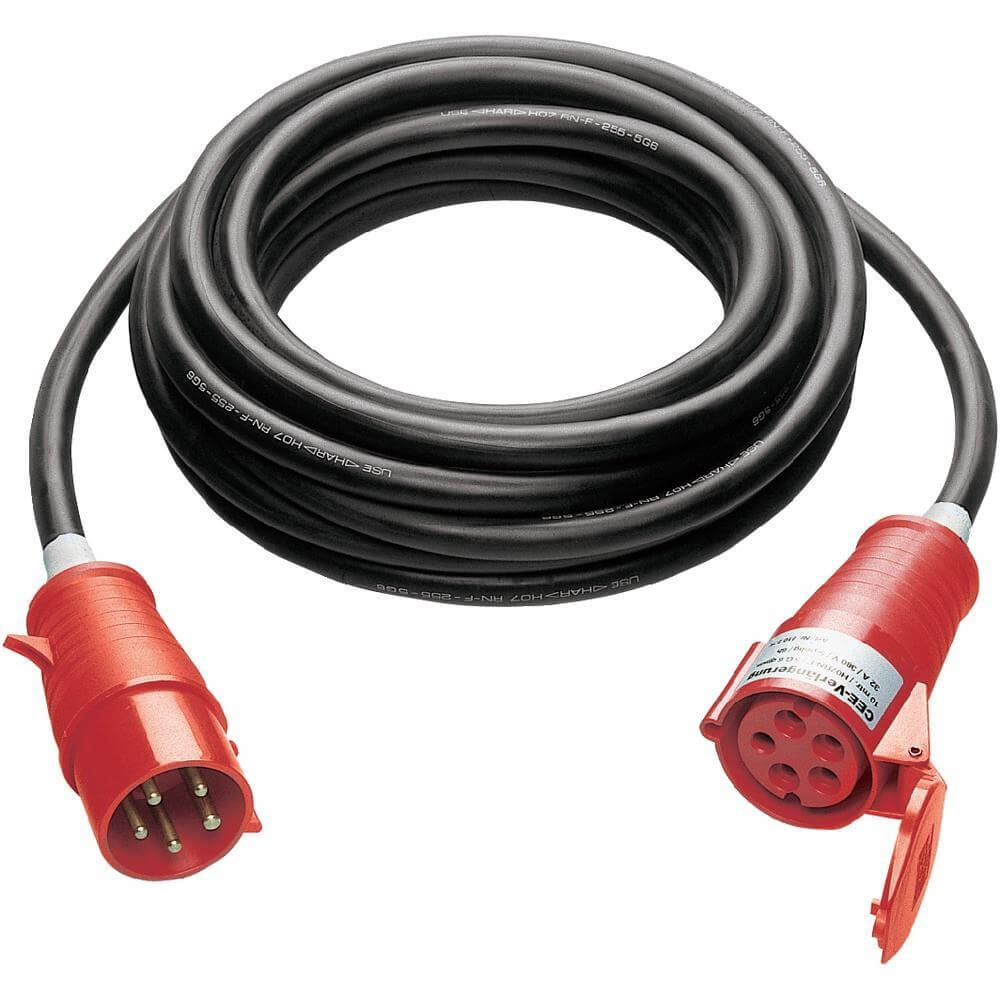 Cable trifásico con Cetac de 63A