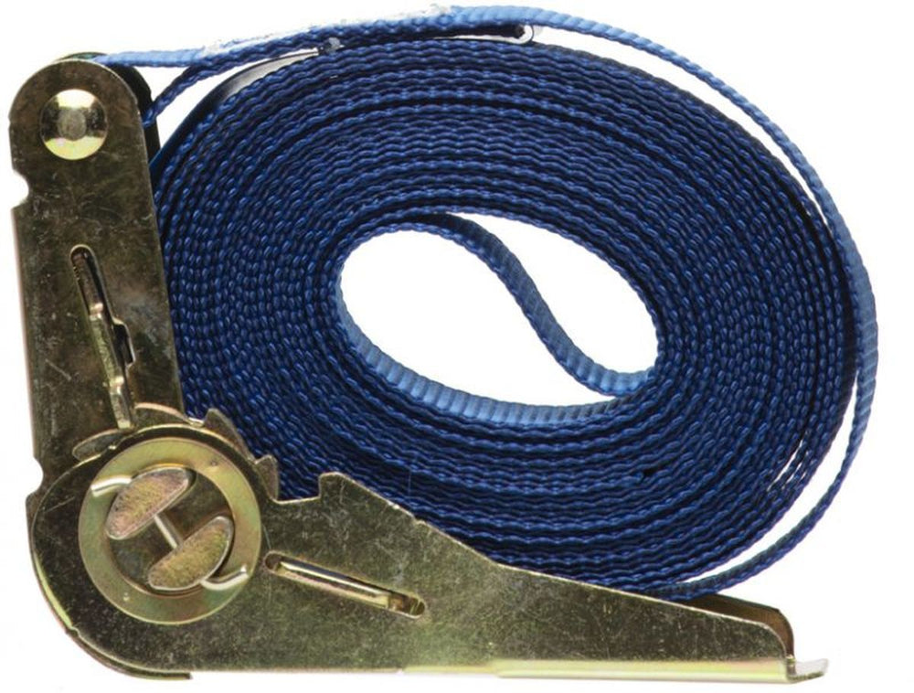 Correa de amarre con carraca para cubierta 5 m x 25 mm nuevo — Nuevo