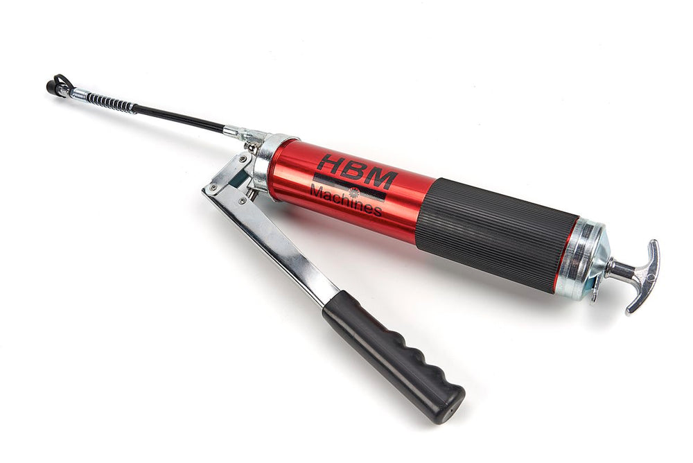 Pistola de Grasa Profesional HBM, Pistola de Engrase nuevo — Nuevo