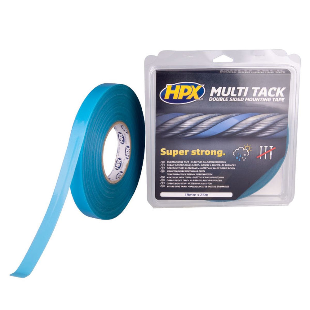 Cinta multi-tack de doble cara Hpx - semi-transparente 19mm x 25m nuevo — Nuevo
