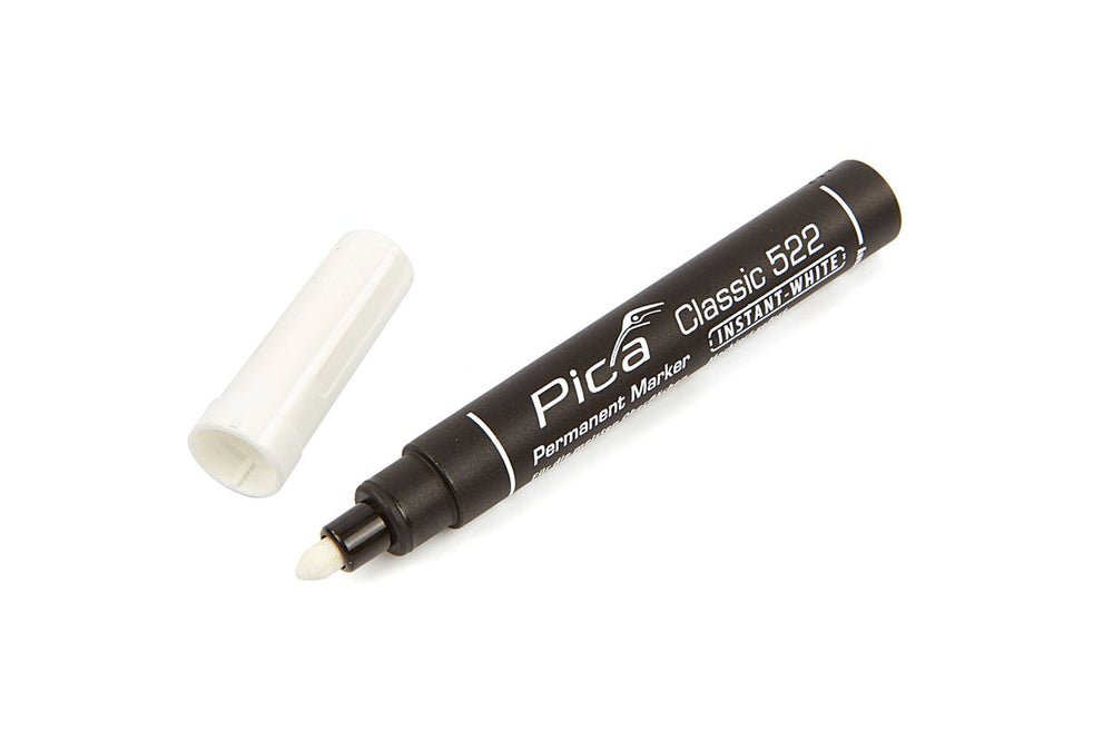 Pica 522/52 Marcador Perm 1-4 mm punta redonda Blanca nuevo — Nuevo