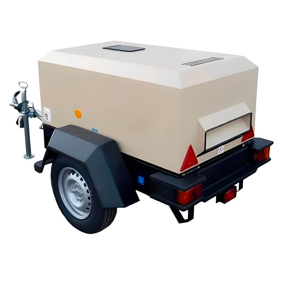 Compresor de aire diesel 2m3/min, 7bar