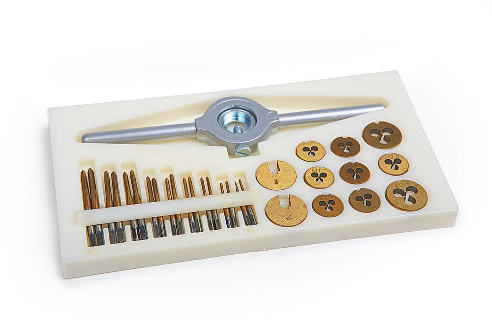 Conjunto de brocas y cortadores HBM Mini Tin M1 - M2,5 nuevo — Nuevo