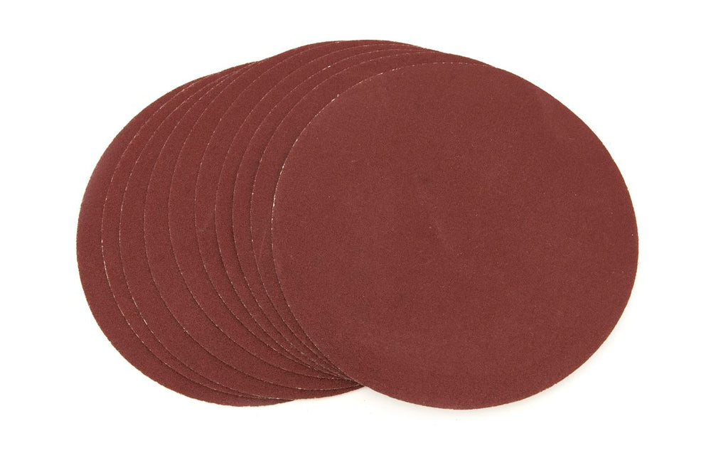 Disco de lijado HBM con velcro de óxido de aluminio grano 120 - 10 unidades nuevo — Nuevo