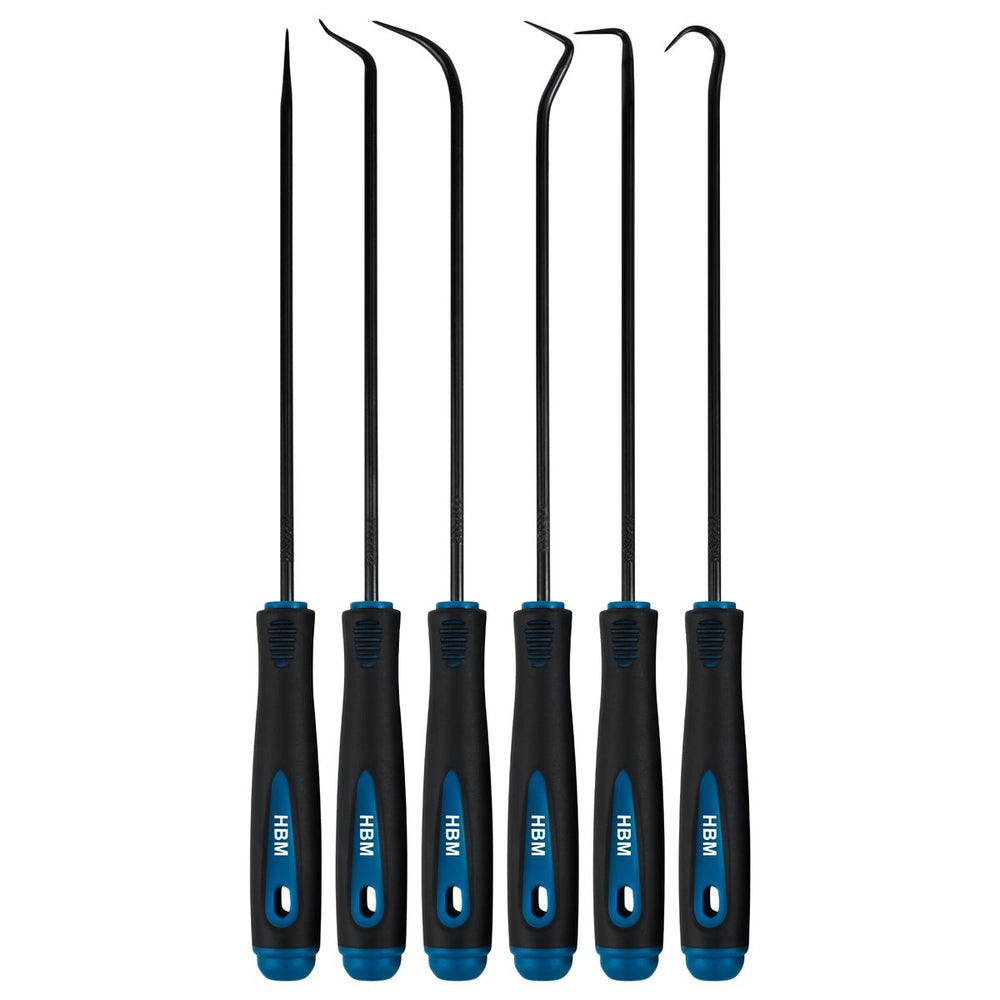Juego de picos y ganchos de 6 piezas extra largas de 250 mm nuevo — Nuevo