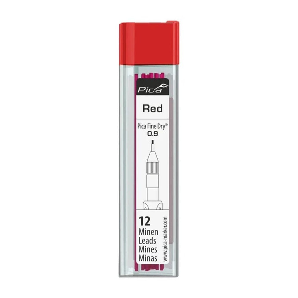 Recambio Pica Fine Dry 7031 rojo, 12 barras nuevo — Nuevo