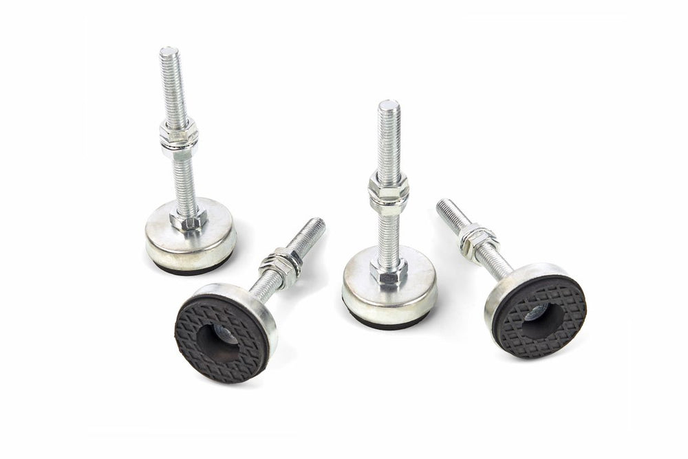 Set de 4 patas ajustables HBM M12 - 125 Kg. Por unidad nuevo — Nuevo