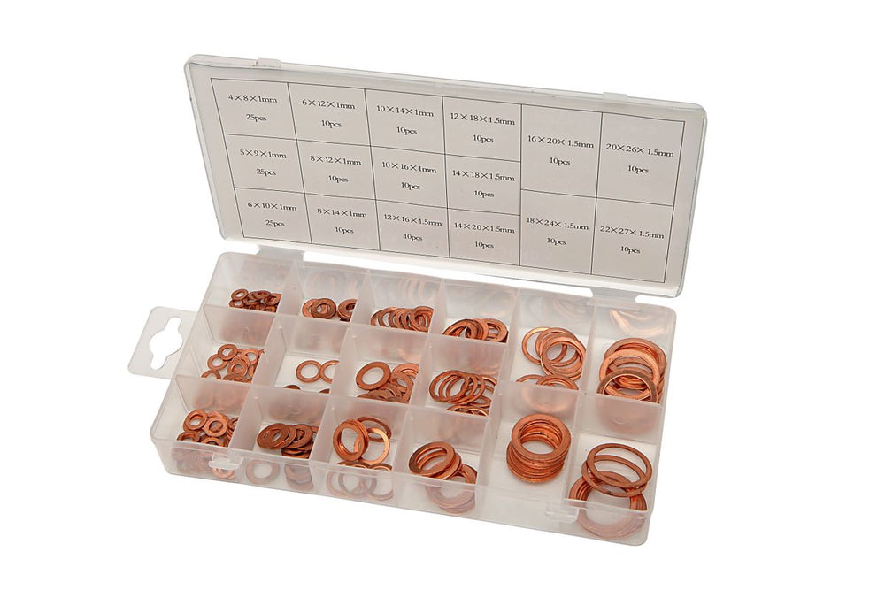 Surtido de Anillos de Cobre HBM 205 Piezas nuevo — Nuevo
