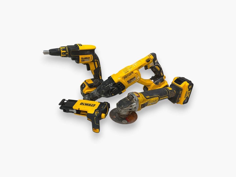 Kit Herramientas Variadas Dewalt dcf620 + dch133 + dcg405 de segunda mano · Kits de herramientas — Con uso