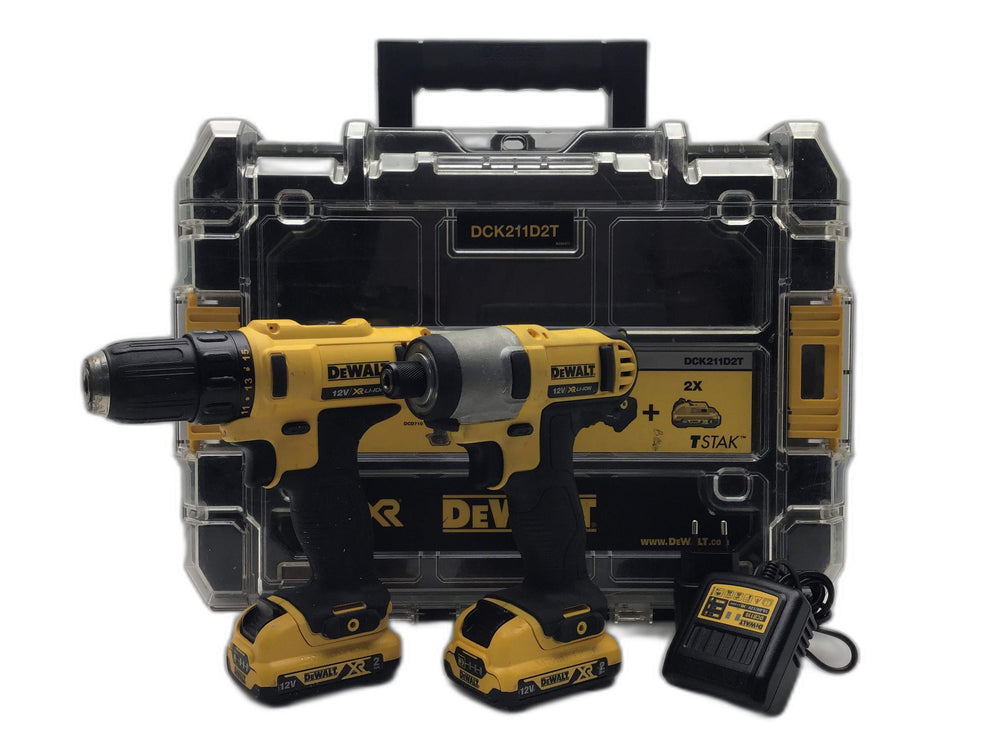 Taladro a Bateria Dewalt dck211d2t xr de segunda mano · Taladros — Como nuevo