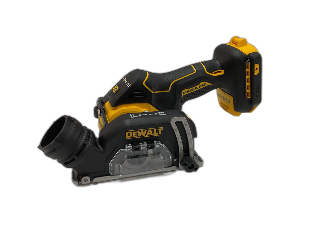 Radial Dewalt dcs438n de segunda mano · Amoladoras — Revisado