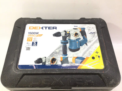 Martillo Electrico Dexter 1500 Impact 5.1j de segunda mano · Martillos y percutores — Bueno