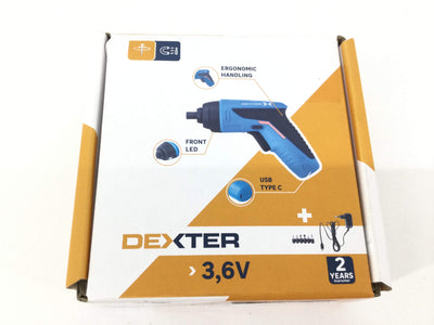 Atornillador a Bateria Dexter 3.6v de segunda mano · Atornilladores — Con uso