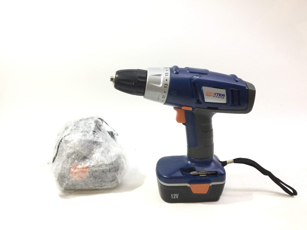 Taladro a Bateria Dexter cdt045ch-120s de segunda mano · Taladros — Como nuevo
