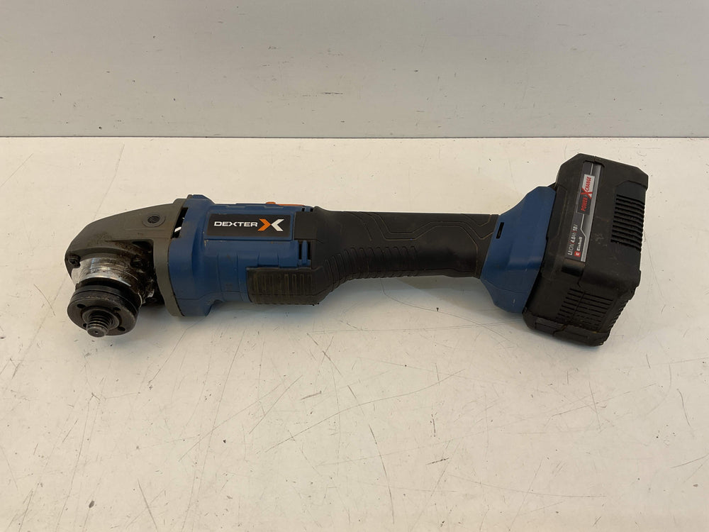 Radial Dexter Dt-ag 18/125-3 de segunda mano · Amoladoras — Con uso