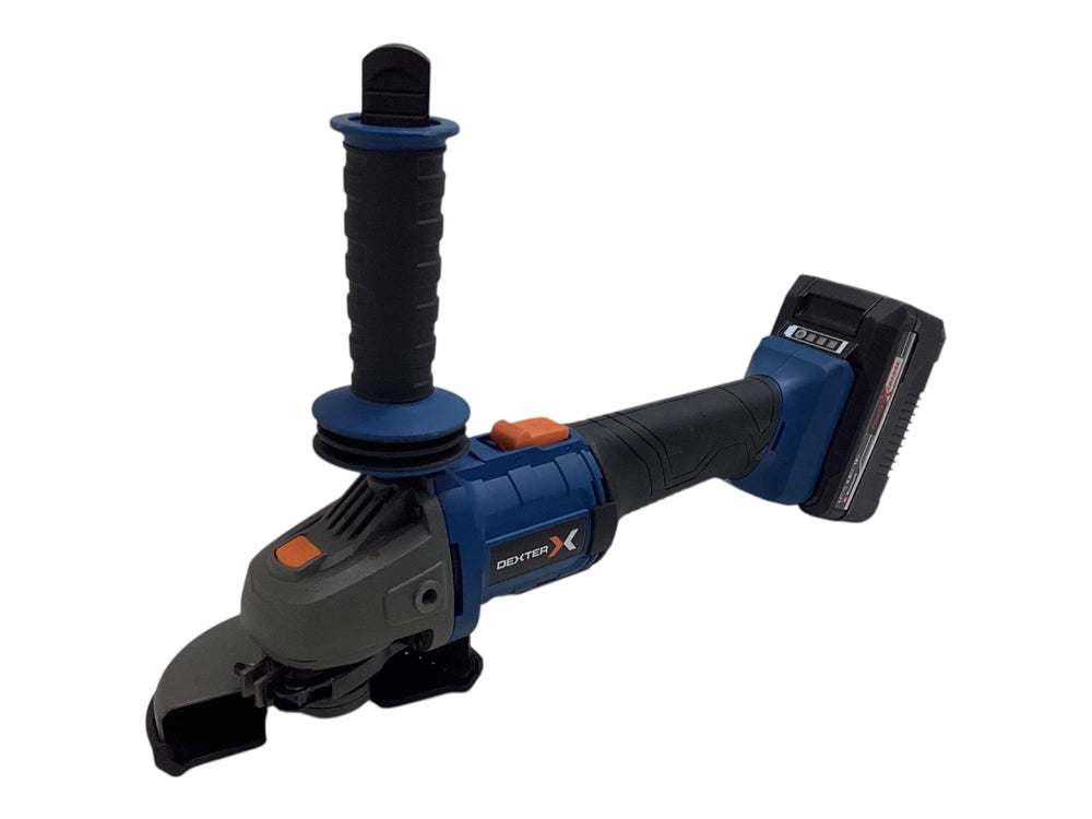 Radial Dexter Dt-ag 18/125-3li de segunda mano · Amoladoras — Revisado