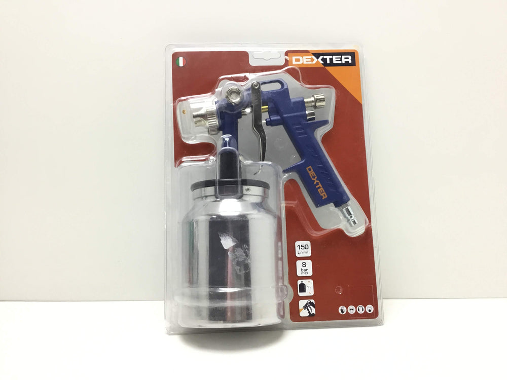 Pistola de Pintar Dexter Pistola de Pintar Con Succión 150l/min 8 Bar de segunda mano · Pintura — Revisado