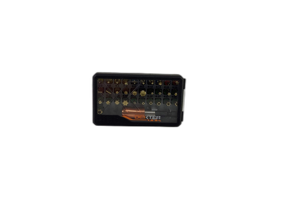 Juego Destornilladores Dexter Pro x31+1 Quick Change de segunda mano · Destornilladores — Revisado