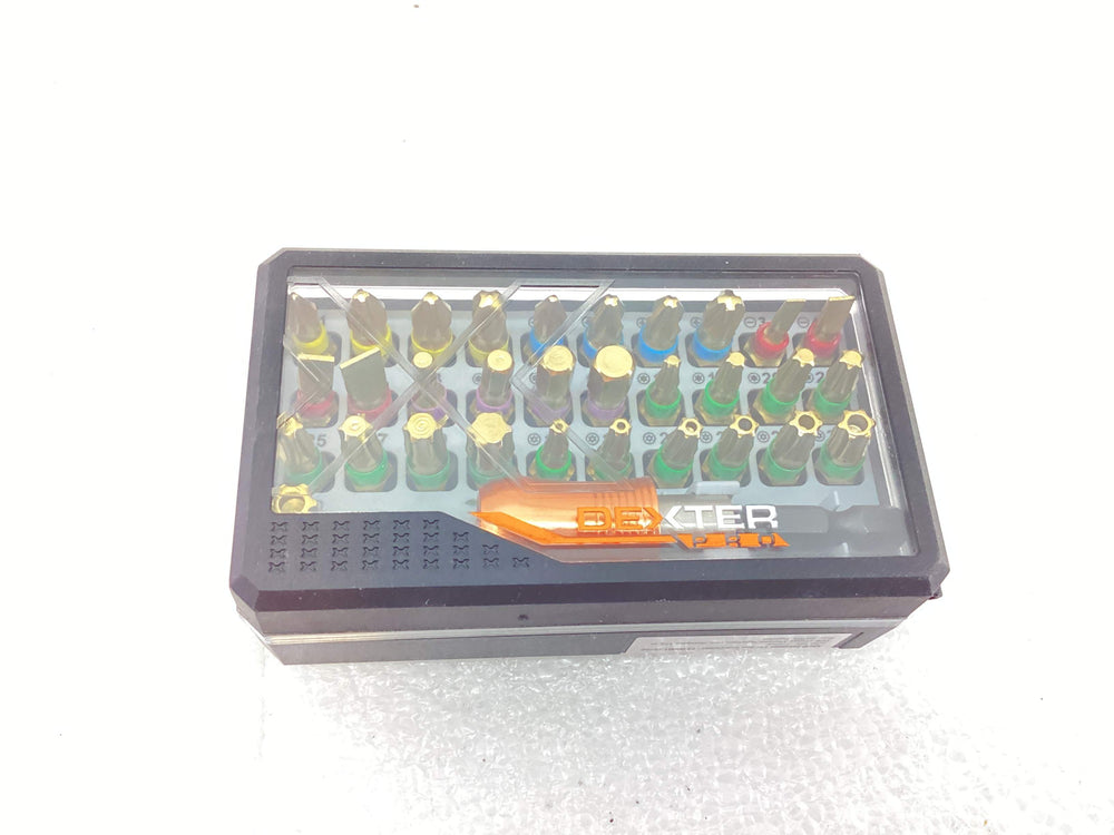 Juego Destornilladores Dexter Pro x31+1 de segunda mano · Destornilladores — Revisado