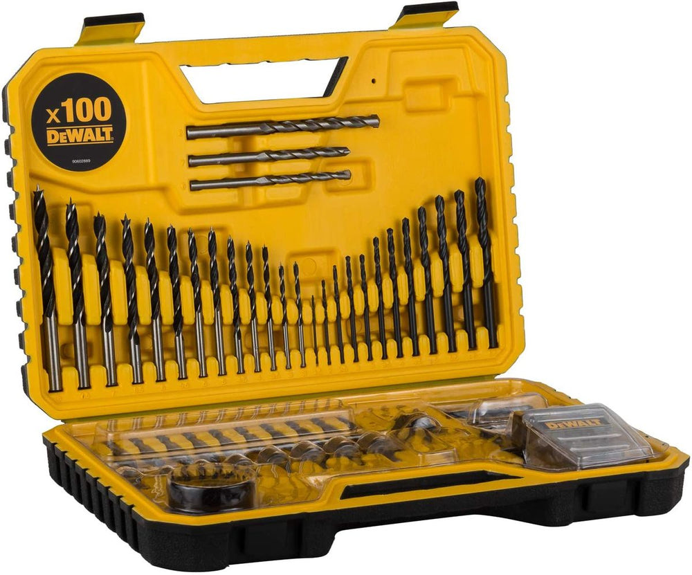 Conjunto de accesorios DeWalt de 100 piezas en maletín nuevo — Nuevo
