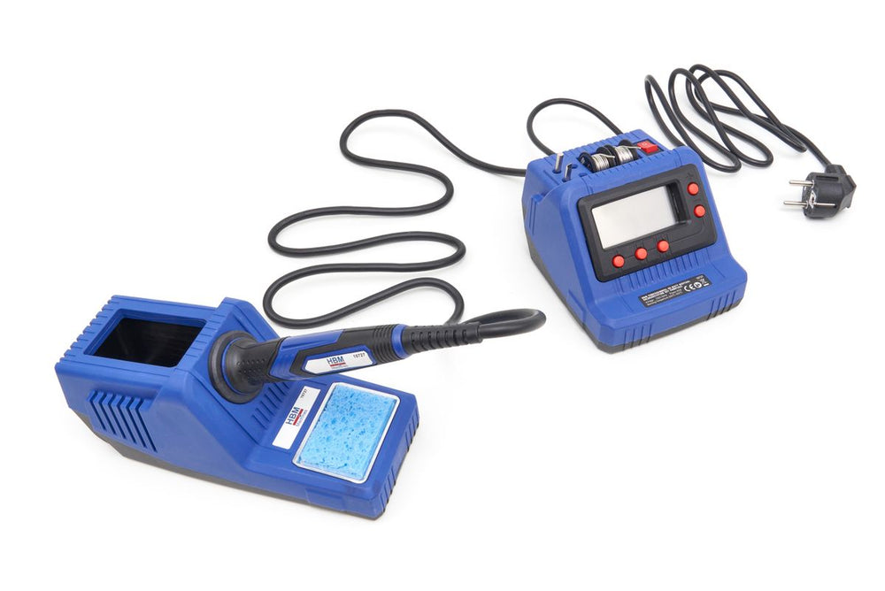 Estación de soldadura digital HBM Profesional de 60 vatios, set completo nuevo — Nuevo