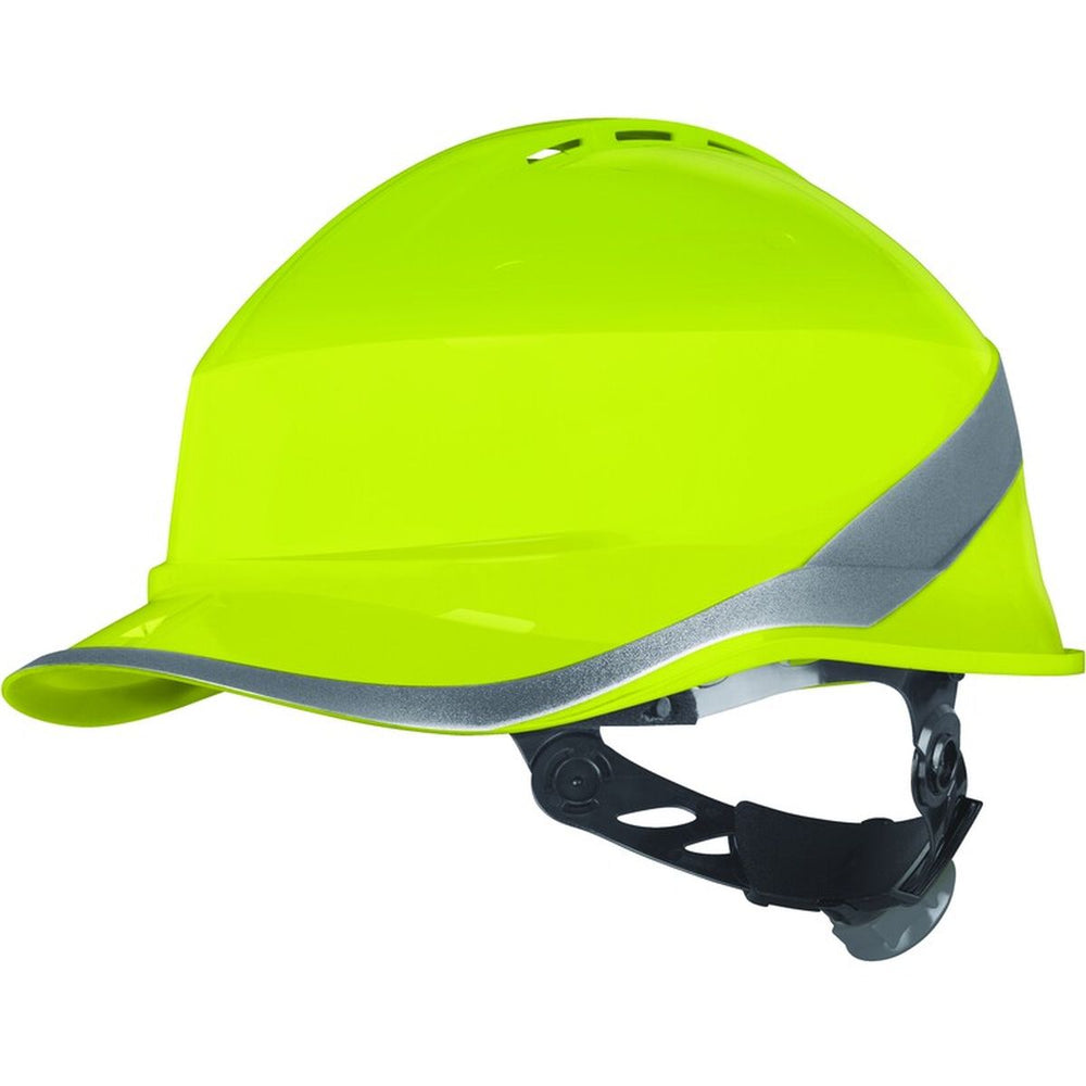 Casco de seguridad Delta Plus Abs ventilado DIAM6WTRJAFL nuevo — Nuevo