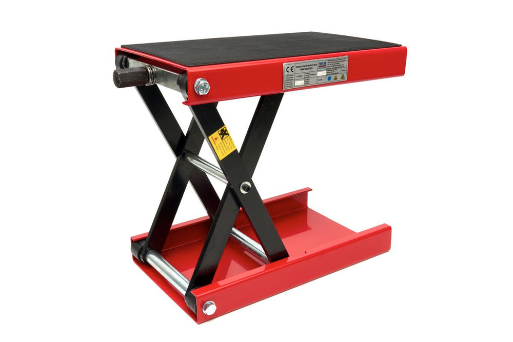 Elevador de motor mini plano HBM 450 kg - Rojo nuevo — Nuevo