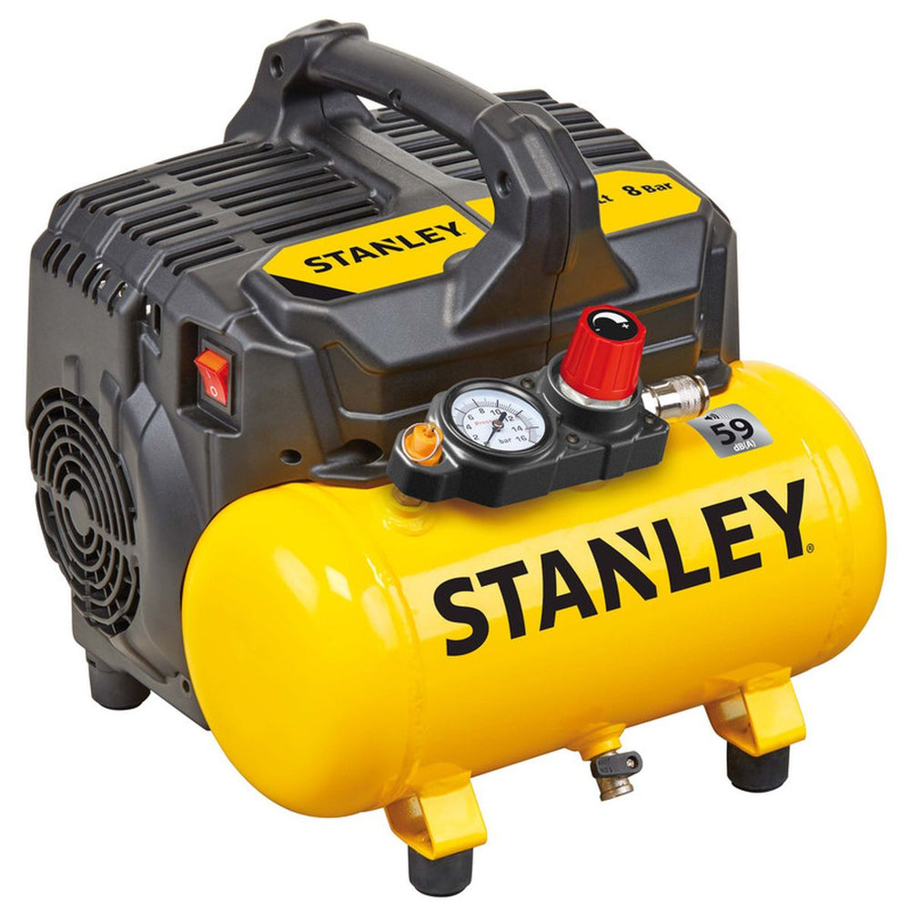 Compresor Stanley Silencioso 6 litros DST100/8/6 nuevo — Nuevo
