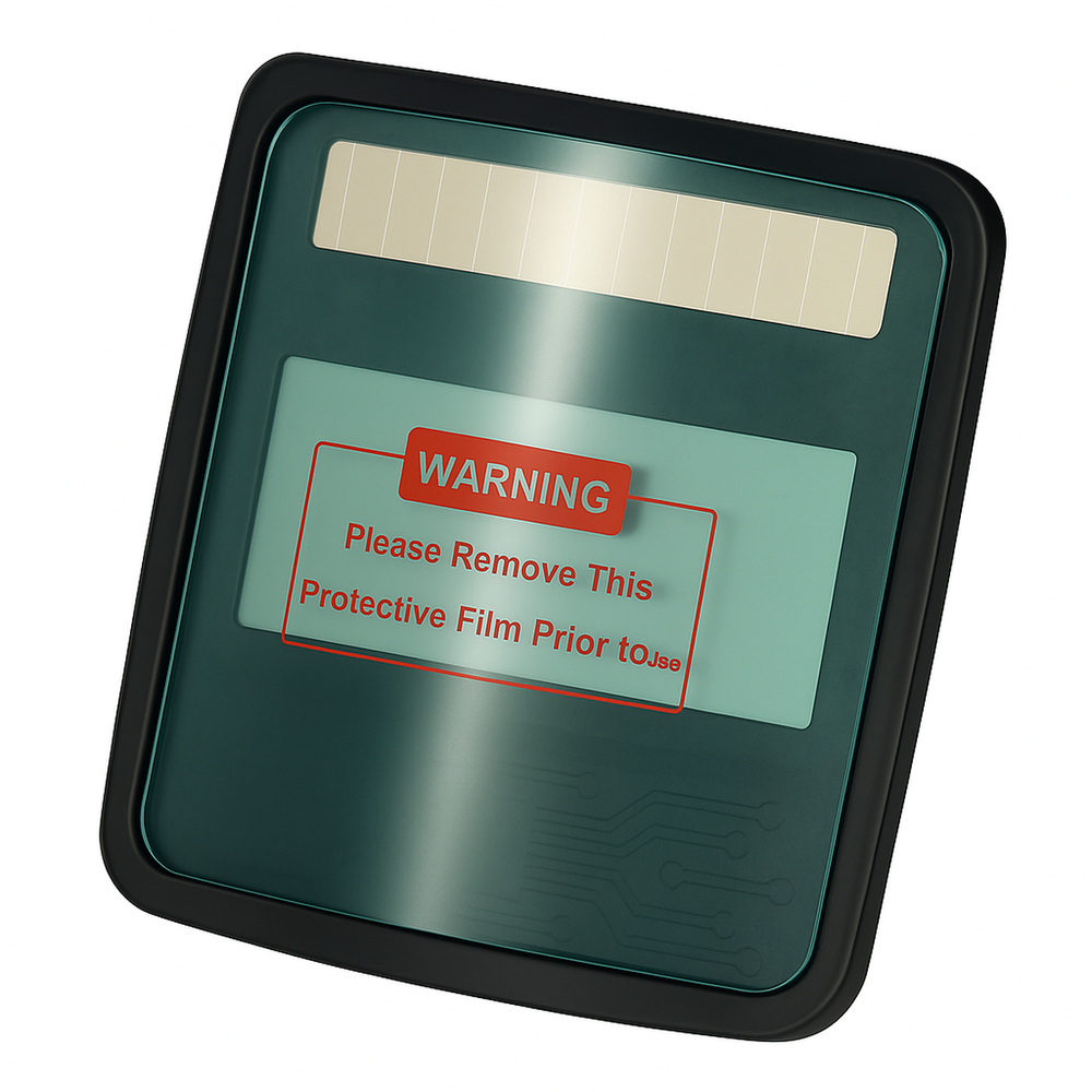 Placa de protección exterior HBM para cascos de soldadura automáticos con sistema de ventilación, 5 unidades nuevo — Nuevo