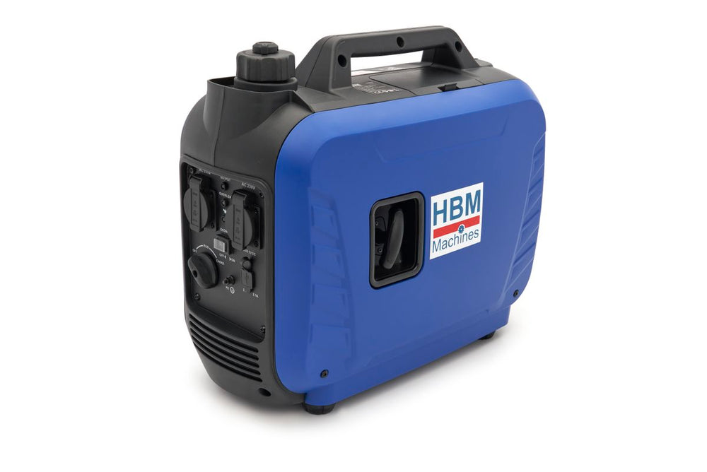 HBM generador inversor con motor de gasolina de 79 cm³ 230V 2000W nuevo — Nuevo