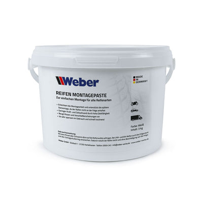 Pasta de montaje de neumáticos blanca Weber 3 kg nuevo — Nuevo
