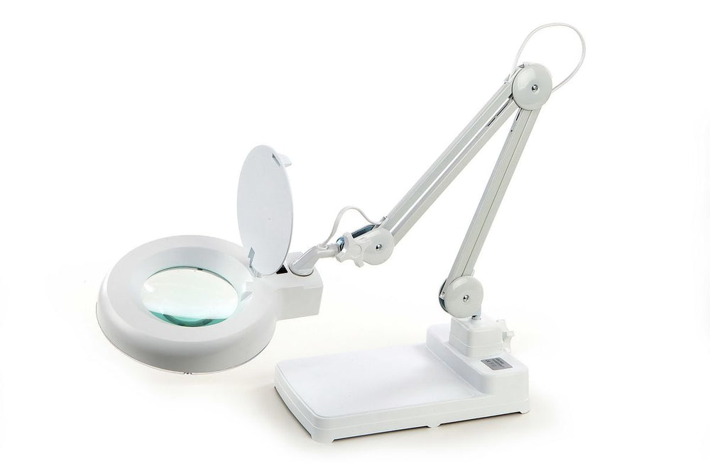HBM lámpara lupa Led ajustable, modelo de mesa nuevo — Nuevo