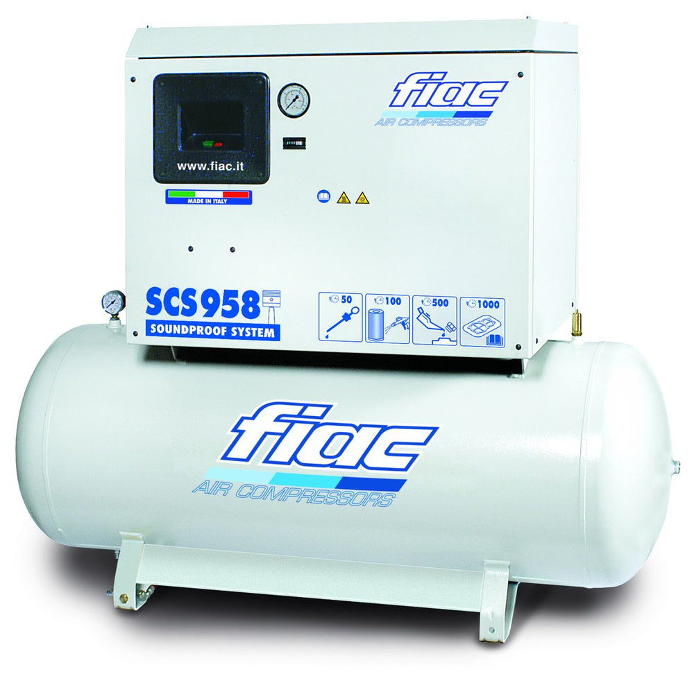 Fiac compresor silencioso Scs - AB958 7,5 Cv 270 litros nuevo — Nuevo