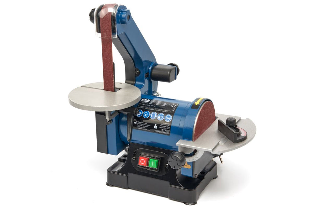 Máquina de lijado de banda y disco HBM 25 x 760 mm nuevo — Nuevo