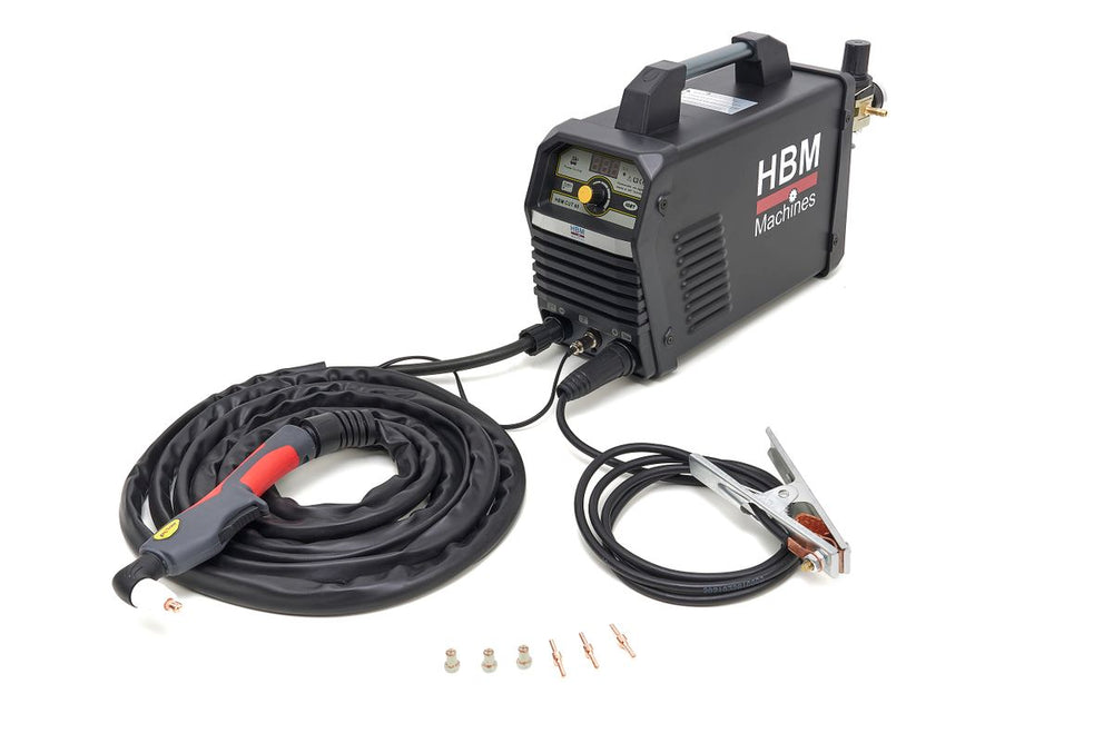 Cortador por plasma HBM Cut 40 con pantalla digital y tecnología Igbt negra nuevo — Nuevo