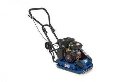 Placa vibratoria HBM 2,8 Hp / 78.5 Cc Incluyendo juego de ruedas y placa de protección del pavimento 8200N nuevo — Nuevo