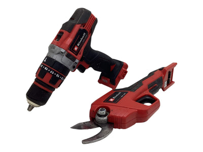 Kit Herramientas Variadas Einhell Taladro y Tijera de Poda a Bateria de segunda mano · Kits de herramientas — Con uso
