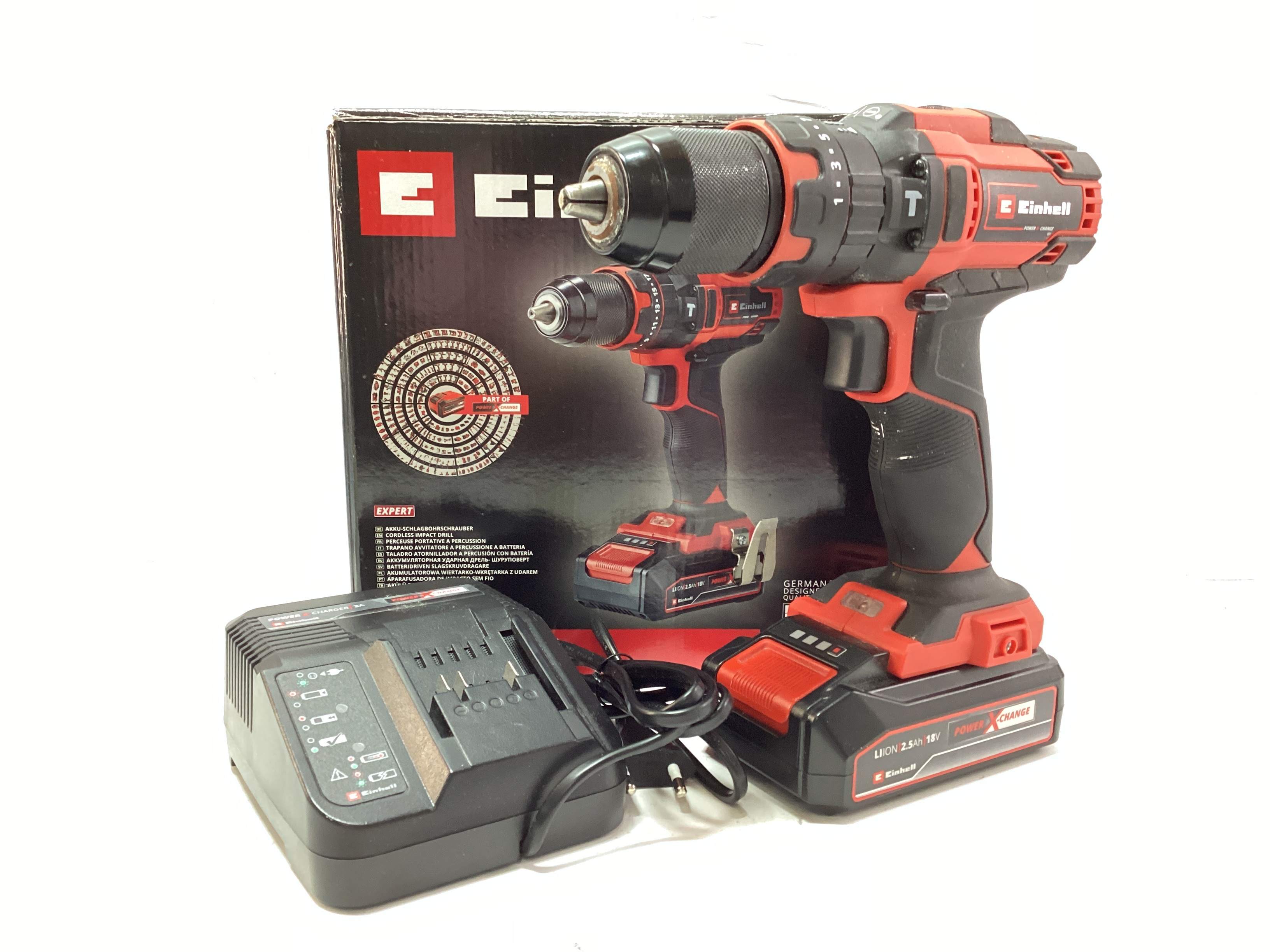 Taladro a Bateria Einhell Te-cd 18/44 Li-i de segunda mano · Taladros — Revisado