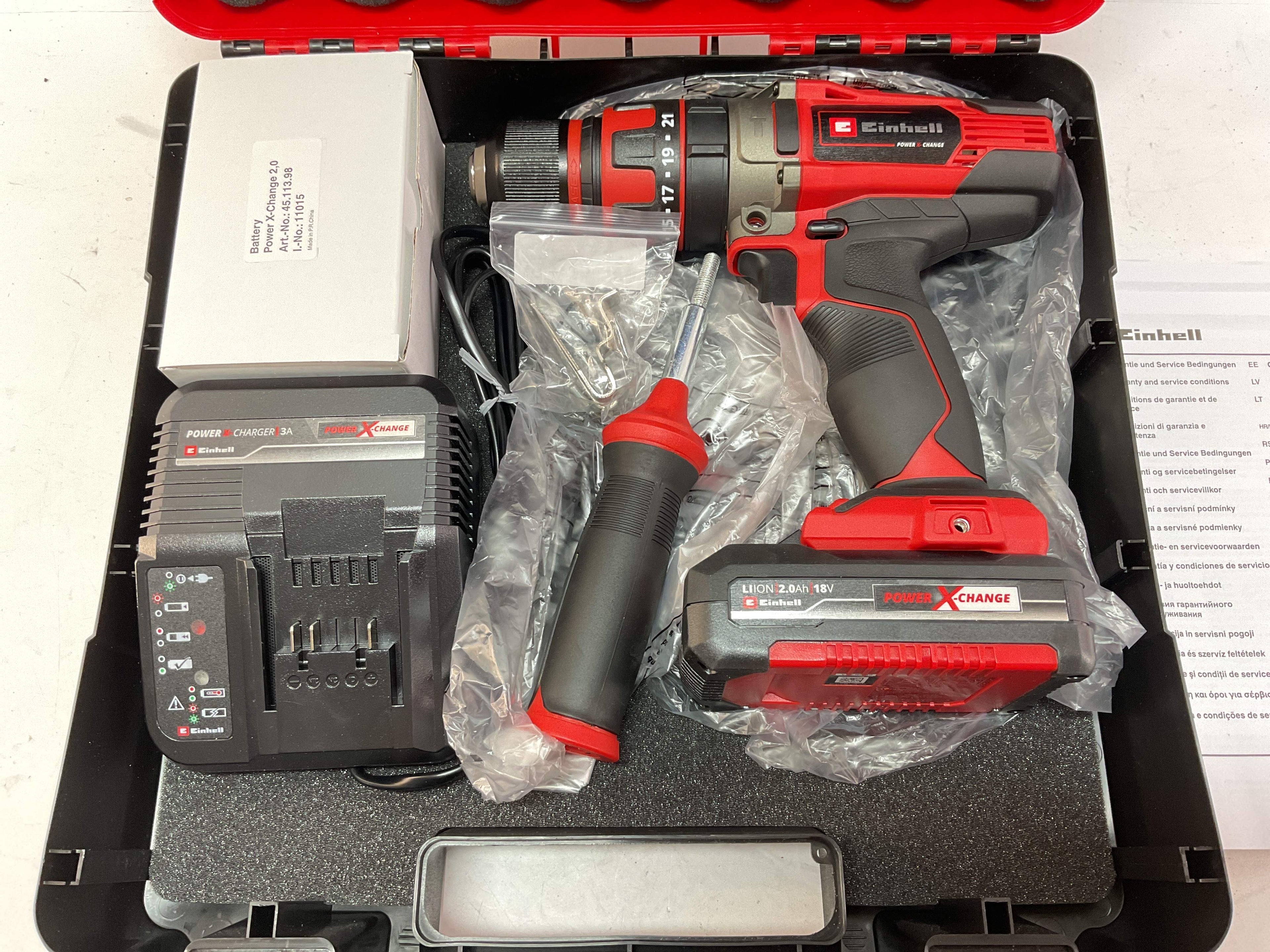 Taladro a Bateria Einhell Te-cd 18/48 Li-i de segunda mano · Taladros — Revisado