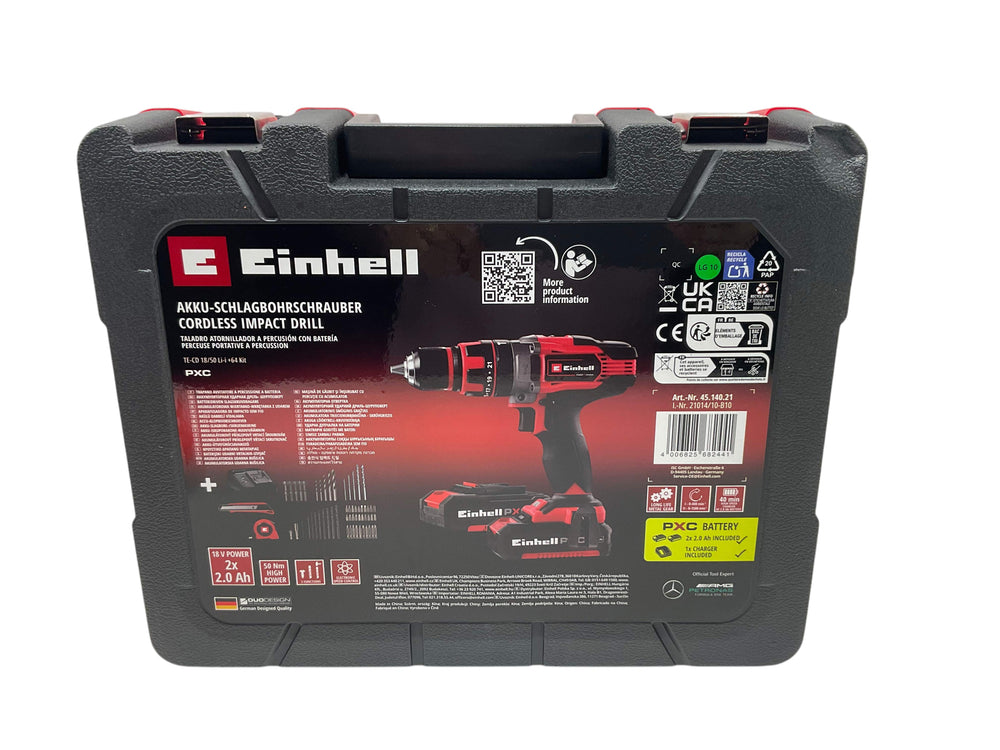Atornillador a Bateria Einhell Te-cd 18/50 Li-i de segunda mano · Atornilladores — Revisado