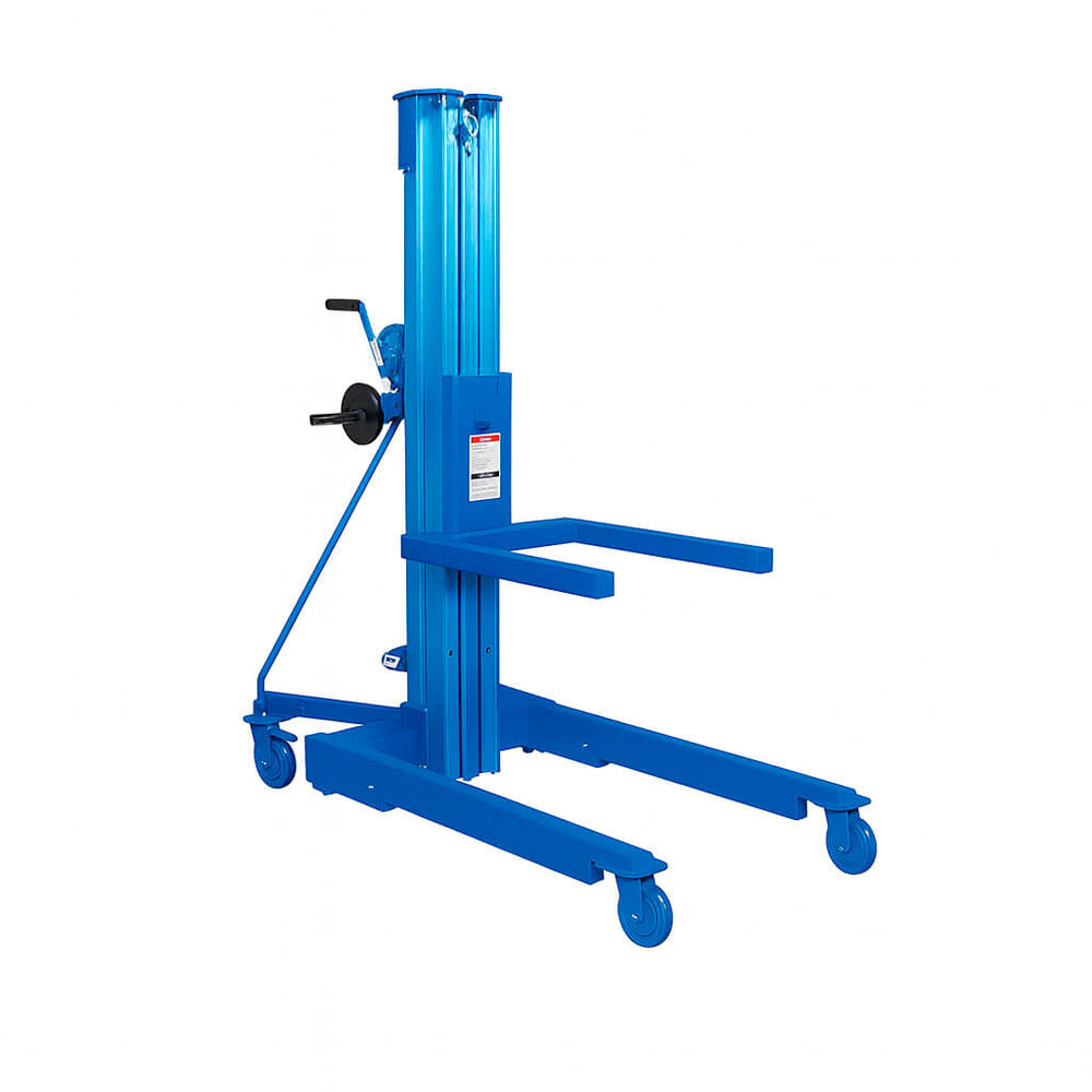 Elevador manual de material 6,50m 363 kg