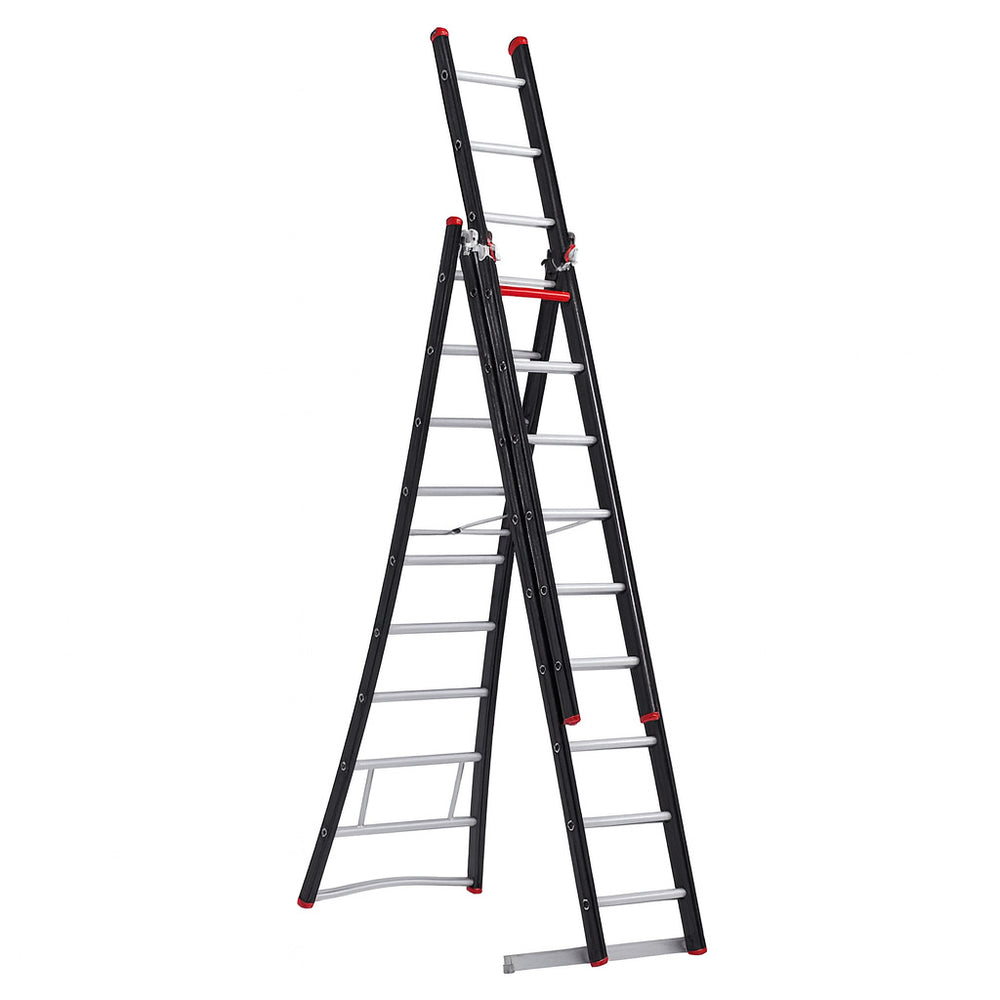 Escalera extensible de 3 tramos 5,8m