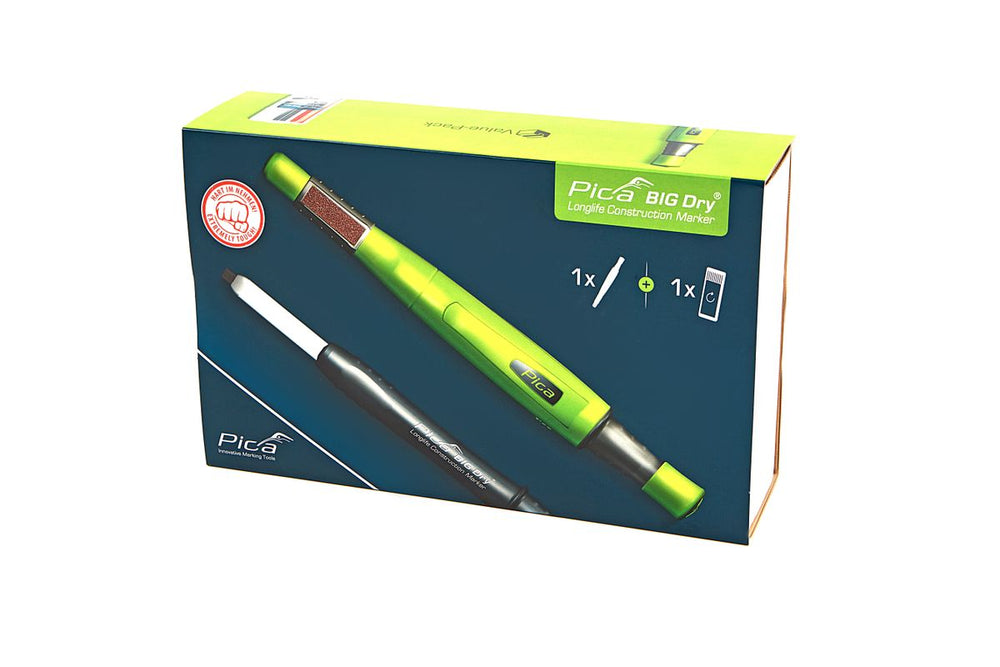 Pica PI6095 Pica Big Dry set de lápices con recarga nuevo — Nuevo