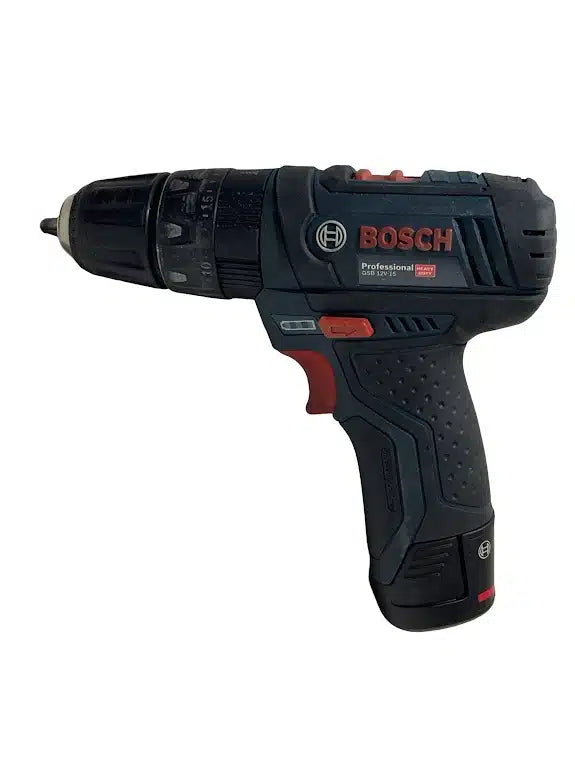Bosch Professional Gsb 12v-15 4 Baterías — Verificado de segunda mano — Bueno