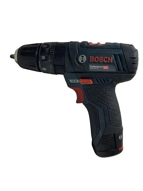 Bosch Professional Gsb 12v-15 4 Baterías — Verificado de segunda mano — Bueno