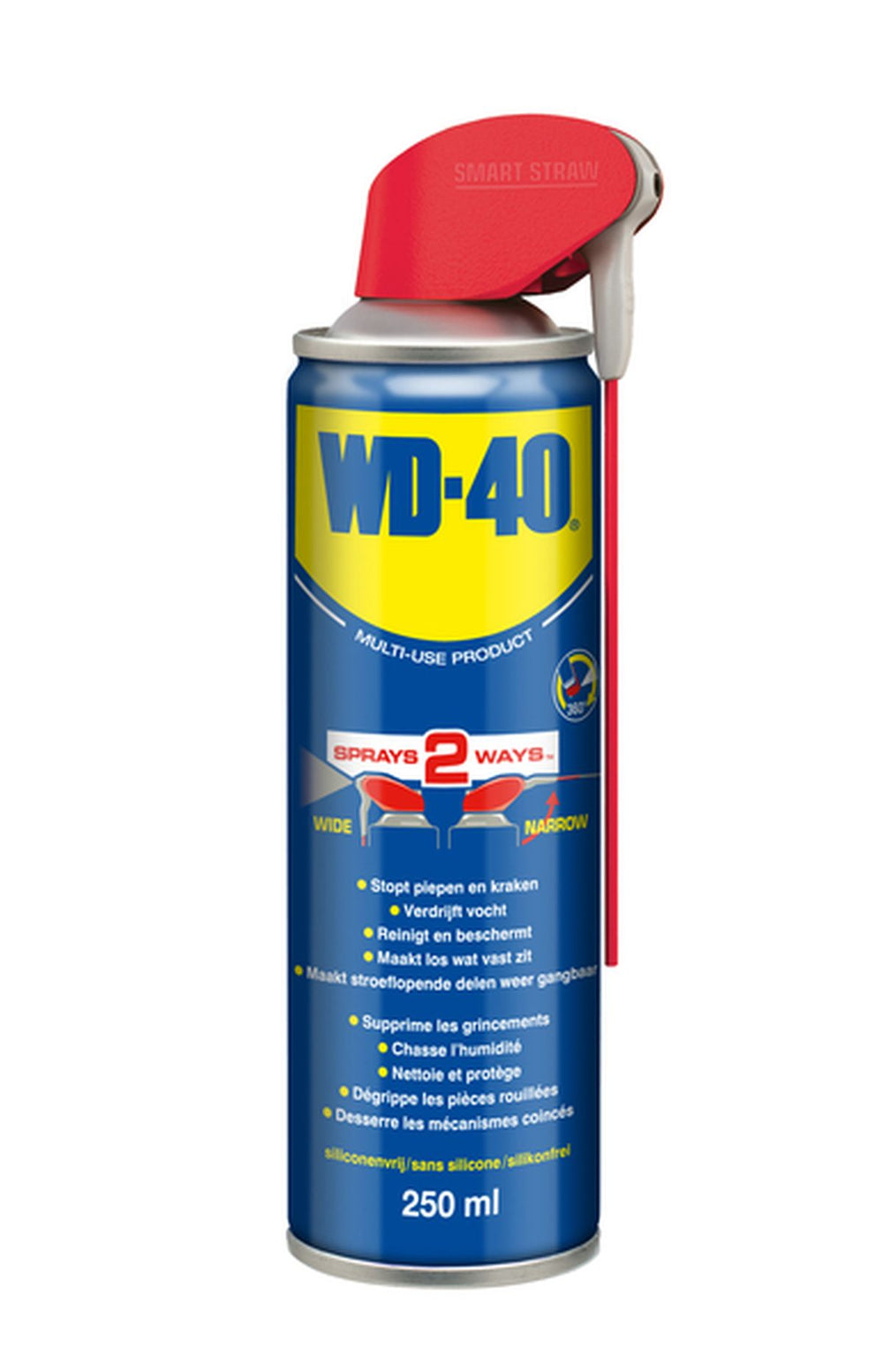 Wd-40 Producto Multiuso 250 ml Smart Straw nuevo — Nuevo
