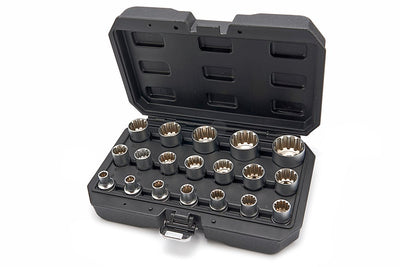 HBM juego de vasos Multilock de 1/2 pulgada de 8 a 32 mm, 19 piezas nuevo — Nuevo
