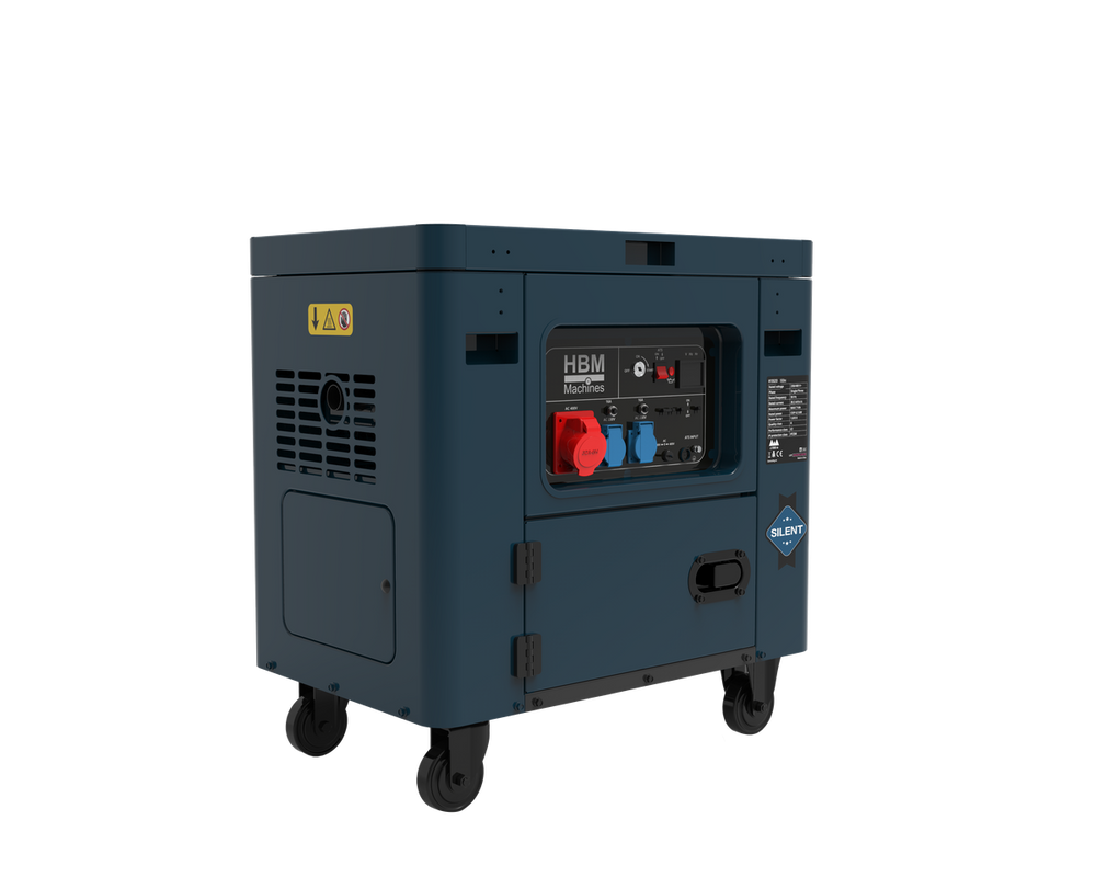 HBM generador diésel con motor diésel de 532 cm³ 230V/400V 7000W nuevo — Nuevo